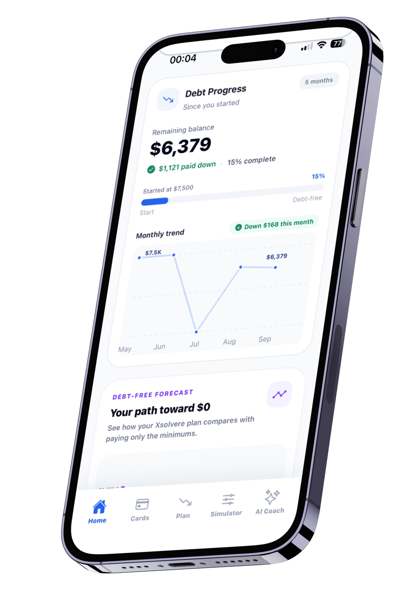 Xsolvere app debt payoff plan